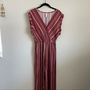 xhilaration wide leg romper